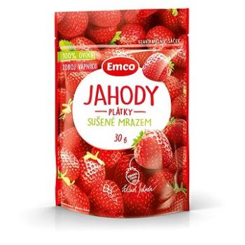 Emco Mrazem sušené jahody 30g  (8595229919834)