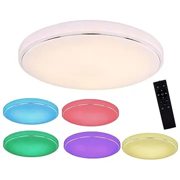 Globo - LED RGB Stmívatelné stropní svítidlo 1xLED/40W/230V + dálKové ovládání (101934)