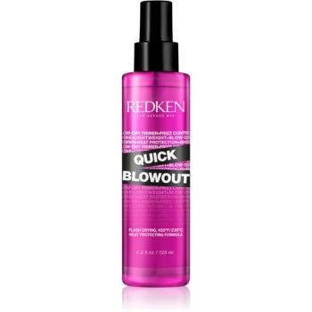 Redken Quick Blowout termoochranný sprej pro úpravu žehličkou a kulmou pro rychlejší foukanou 125 ml