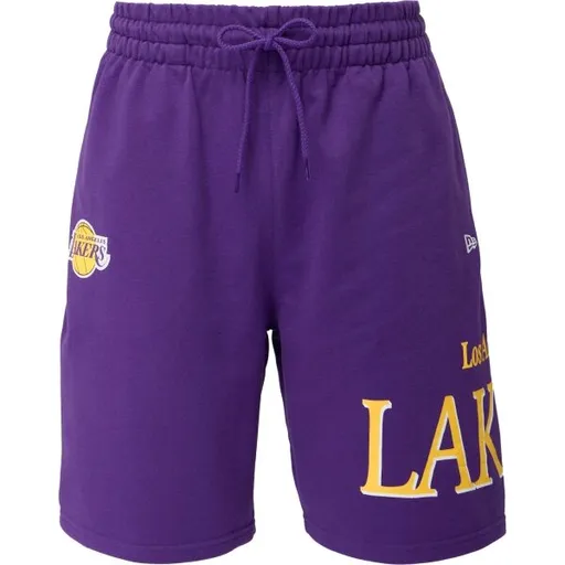 New Era LA LAKERS NBA TEAM GRAPHICS SHORTS Pánské kraťasy, fialová, velikost