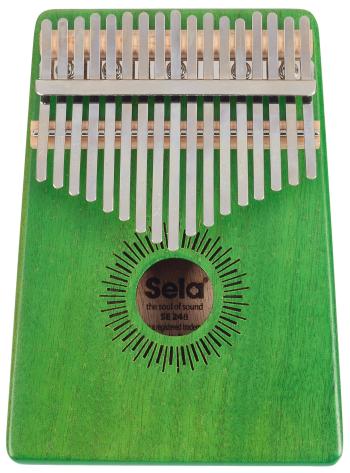 Sela Kalimba Mahogany 17 Green