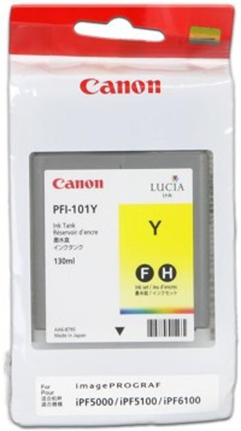 Canon PFI-101Y 0886B001 žlutá (yellow) originální cartridge