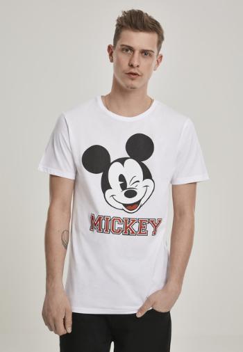 Mr. Tee Mickey College Tee white - L