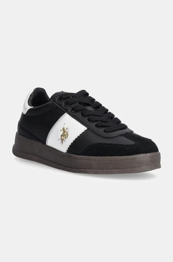 Sneakers boty U.S. Polo Assn. CAMPYW černá barva, CAMPYW001W/DYS2