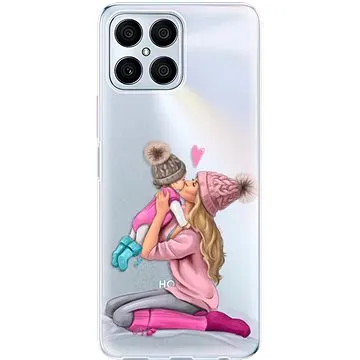 iSaprio Kissing Mom pro Blond and Girl pro Honor X8 (kmblogirl-TPU3-HonX8)