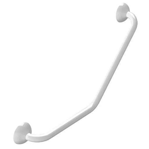 Spirella Úhlové madlo do koupelny ECO, bílá, 71 cm