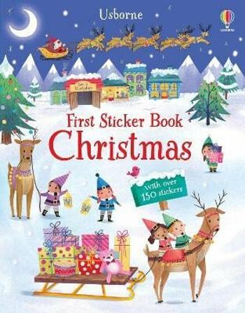 First Sticker Book Christmas: A Christmas Sticker Book for Children - Katya Longhi