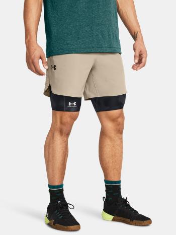 Under Armour UA Peak Woven Kraťasy Hnědá