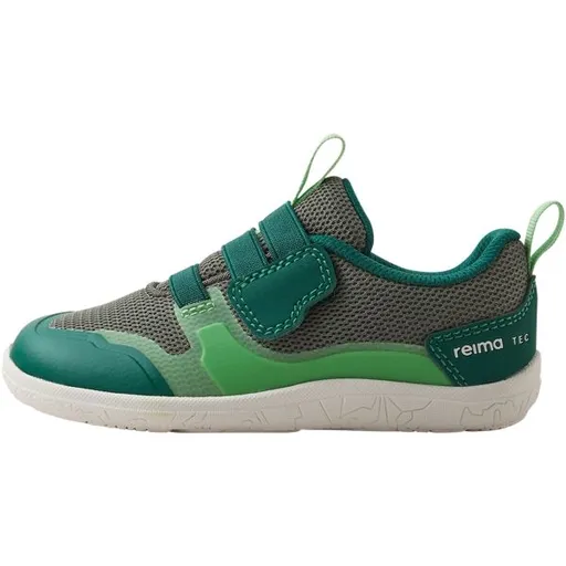 REIMA TEPASTELU Dětská barefoot obuv, zelená, velikost