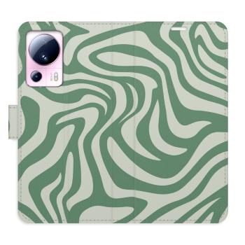 Flipové pouzdro iSaprio - Zebra Green 02 - Xiaomi 13 Lite