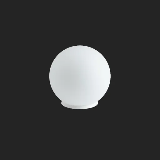 OSMONT BIA58004 BIANCA 2 stolní skleněná lampa bílá IP40 40W E27