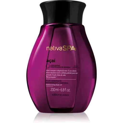 oBoticário Nativa SPA Acai hydratační tělový olej 200 ml