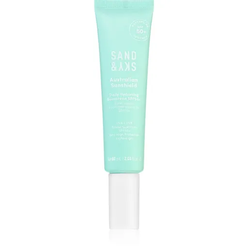 Sand & Sky Australian Sunshield Daily Hydrating Sunscreen SPF50+ lehký ochranný krém na obličej SPF 50+ 60 ml