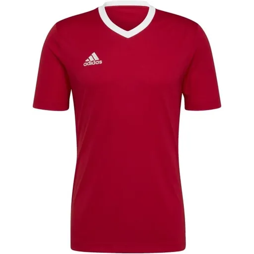 adidas ENTRADA 22 JERSEY Pánský fotbalový dres, červená, velikost XXL