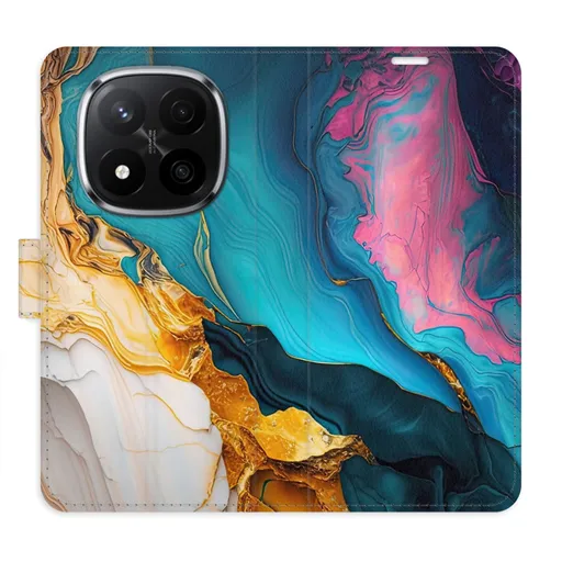 Flipové pouzdro iSaprio - Colourful Marble - Xiaomi Redmi Note 14 Pro 5G/14 Pro+ 5G
