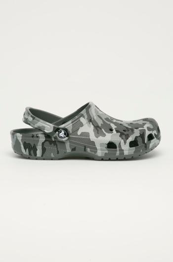 Pantofle Crocs Classic Pritned Camo Clog pánské, 206454 Army Green