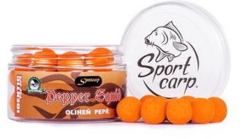 Sportcarp plovoucí boilies identic pop up 150 ml 15 mm - pepper squid