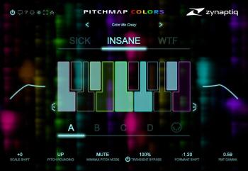 Zynaptiq PITCHMAP::COLORS (Digitální produkt)