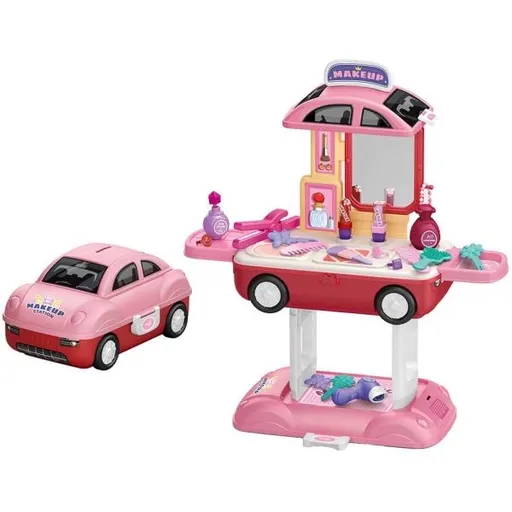 BABY MIX SALON V AUTĚ Dětský stůl, růžová, velikost