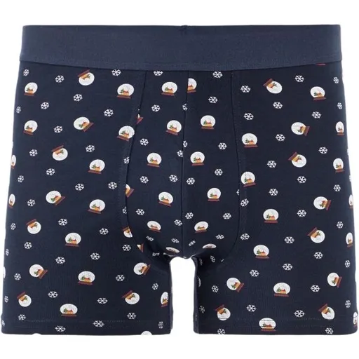 CELIO XMIBOGLOBE Pánské boxerky v dárkovém balení, tmavě modrá, velikost