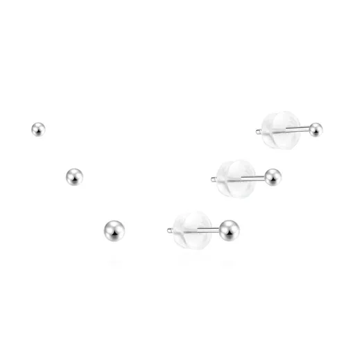 MOISS Stříbrná sada náušnic ETERNITY E0004922