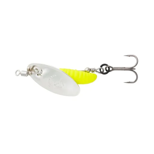 Savage Gear Třpytka Grub Spinners Silver Yellow,Savage Gear Třpytka Grub Spinners Silver Yellow