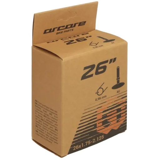 Arcore 26AV 1,75-2,125 Cyklistická duše, černá, velikost