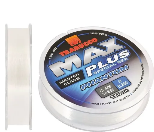 Trabucco Vlasec Max Plus line Phantom 150m - 0,22mm,Trabucco Vlasec Max Plus line Phantom 150m - 0,22mm
