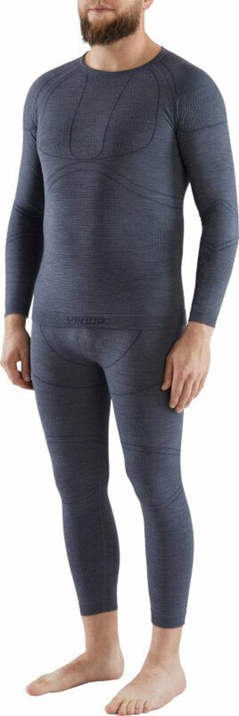 Viking Lan Pro Merino Set Base Layer Dark Grey XL Termoprádlo