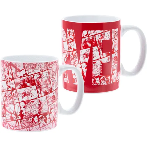 Hrnek měnící Marvel logo 315 ml