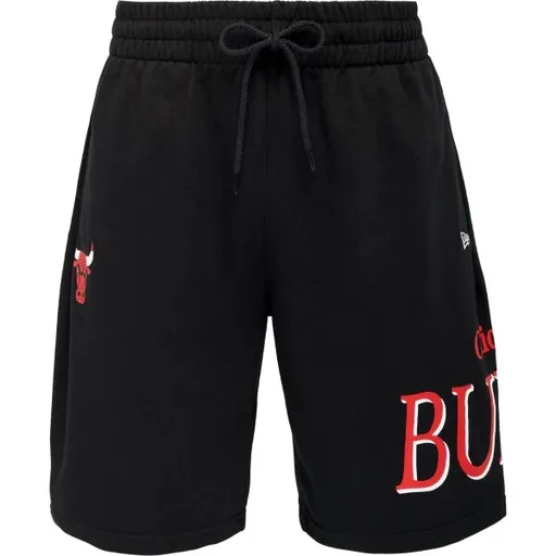 New Era CHICAGO BULLS NBA TEAM GRAPHICS SHORTS Pánské kraťasy, černá, velikost