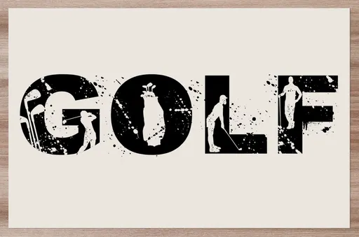 Prostírání Golf – silueta