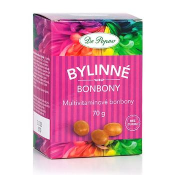 Dr. Popov Bylinné bonbony Multivitamín 70 g