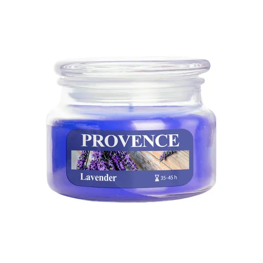 Provence Svíčka ve skle s víčkem Levandule 200 g