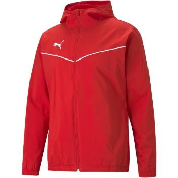 Puma TEAMRISE ALL WEATHER JACKET Pánská bunda, červená, velikost