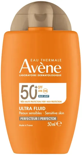 Avène Tónující ochranný fluid SPF 50+ Perfector (Ultra Fluid) 50 ml