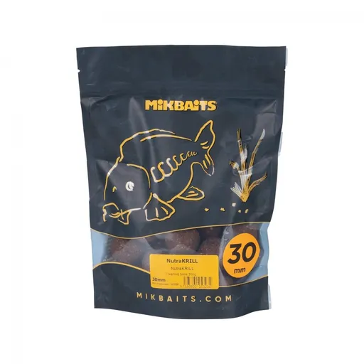 Mikbaits Boilie ManiaQ NutraKRILL - 40mm  300g,Mikbaits Boilie ManiaQ NutraKRILL - 40mm  300g