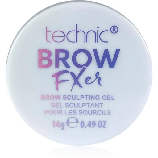 Technic Cosmetics Brow Fixer transparentní fixační gel na obočí 14 g