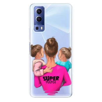 Odolné silikonové pouzdro iSaprio - Super Mama - Two Girls - Vivo Y52 5G