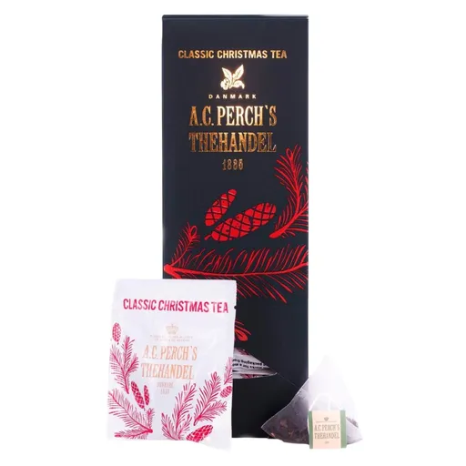 Černý čaj BLACK CHRISTMAS TEA, 25 čajových sáčků, A.C. Perch's Thehandel