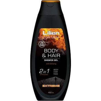 LILIEN Sprchový gel & šampon Extreme 400 ml (8595196901801)