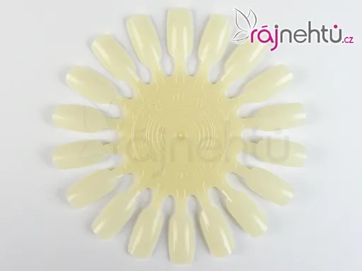 Vzorník - kulatý, přírodní