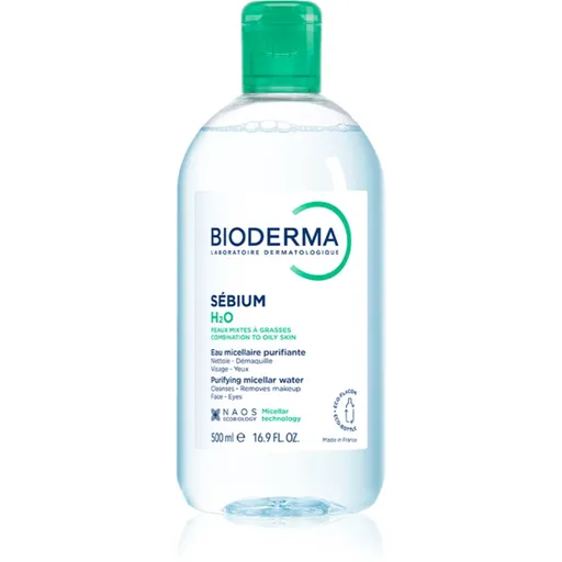 Bioderma Sébium H2O micelární voda pro mastnou a smíšenou pleť 500 ml