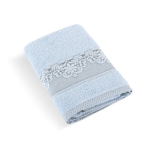 Bellatex Froté osuška kolekce Orchidea světle modrá, 70 x 140 cm, 70 x 140 cm