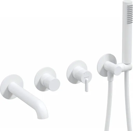 DEANTE Silia bianco Vanová baterie, 4otvorová, podomítková BQS_A18P