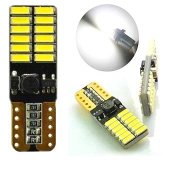 Rabel T10 W5W Canbus 24 smd 3014 bílá, boční + stabilizátor (4)