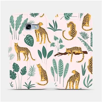 Flip pouzdro na mobil Samsung Galaxy A3 2017 - MP07S Leopardi (5903516784202)