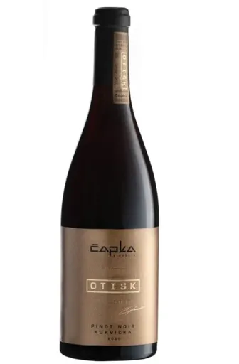 Čapka Vinařství Čapka Pinot Noir OTISK 2020 Kukvička 13% 0,75l