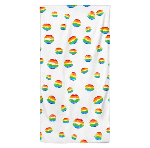 Osuška LGBT Lips (Velikost osušky: 70x140cm)