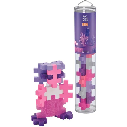 Plus-Plus Big Glitter 15 dílků Tuba